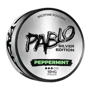 Peppermint Pablo Silver Edition Nicotine Pouches 10mg