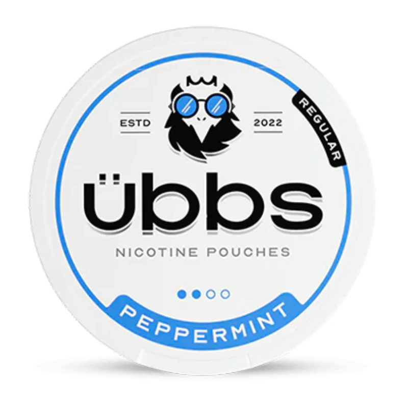 Peppermint Nicotine Pouches by Ubbs 