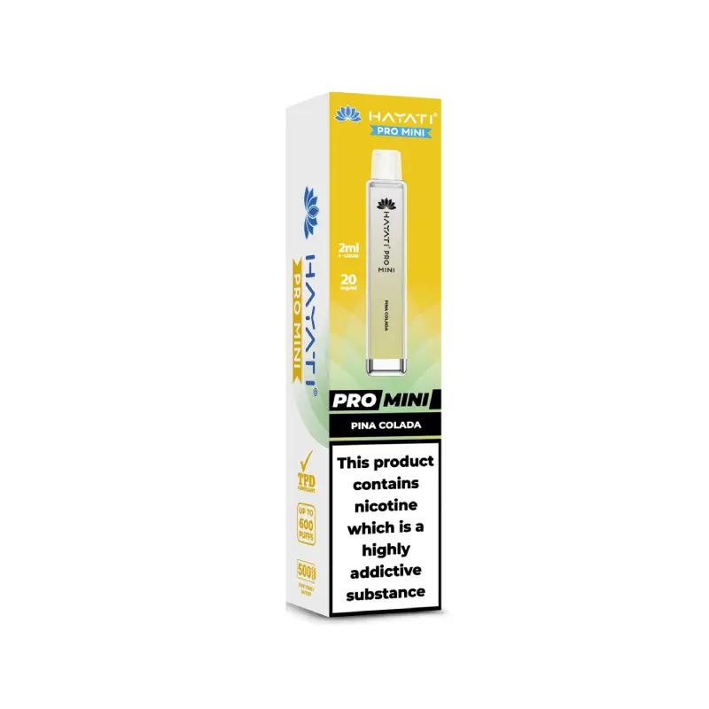 Pina Colada | Hayati Pro Mini (Crystal Pro Max Mini) Disposable Vapes 20mg