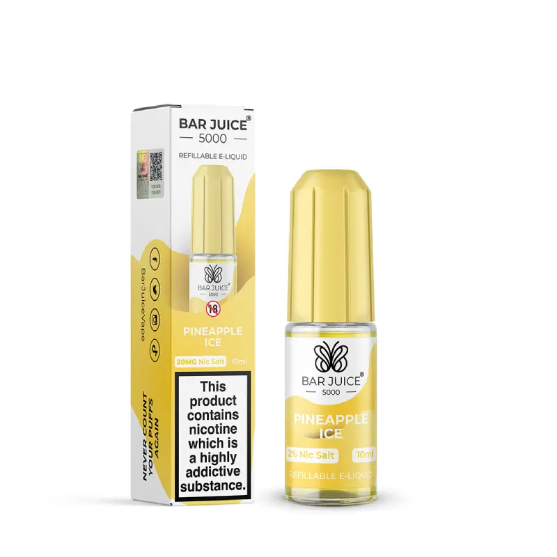 Pineapple Ice Nic Salt E-Liquid by Bar Juice 5000