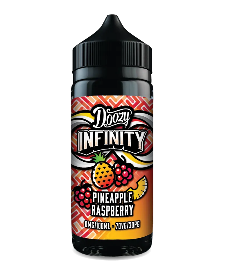 Doozy Vape Pineapple Raspberry Shortfill E-Liquid By Doozy Infinity 70/30