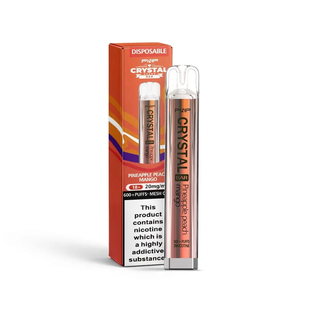 Pineapple Peach Mango By PNP Crystal Bar Disposable Vape 20mg