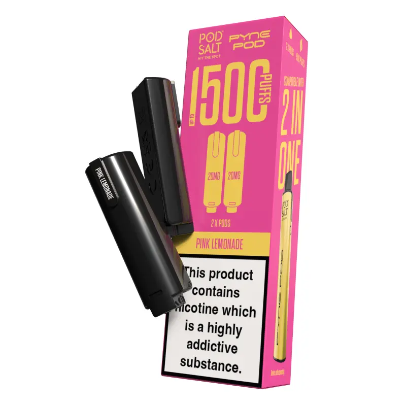 Pyne Pod 2 in 1 Prefilled Pods - Pink Lemonade | Vape And Go