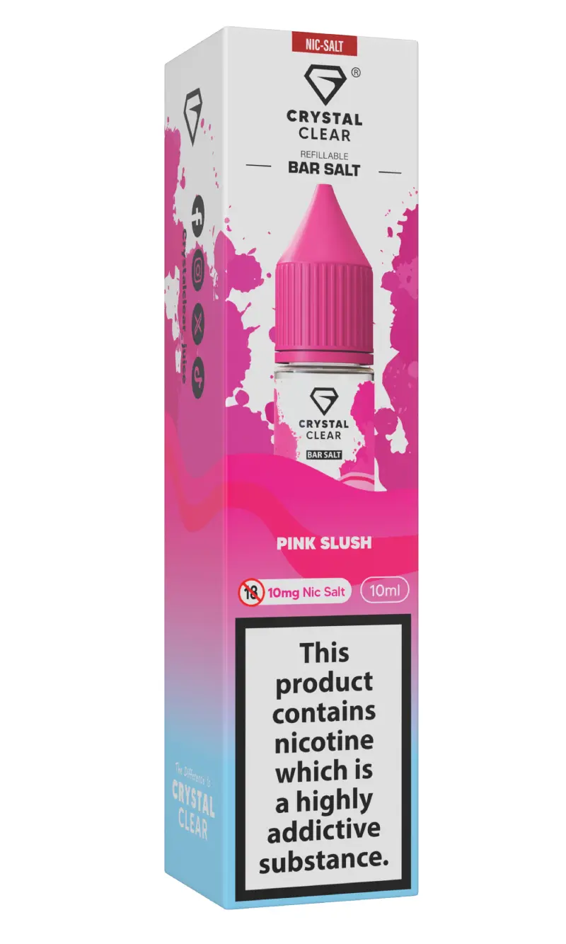 elfbar elfa master akku Crystal Clear Bar Salts - Pink Slush - 10ml