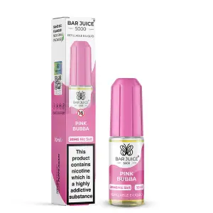 Pink Bubba Nic Salt E-Liquid by Bar Juice 5000 10ml