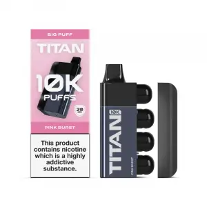 Titan 10K Disposable Vape 20mg - Pink Burst