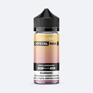 Vape and Go Crystal Max E Liquid – Pink Lemonade – 100ml