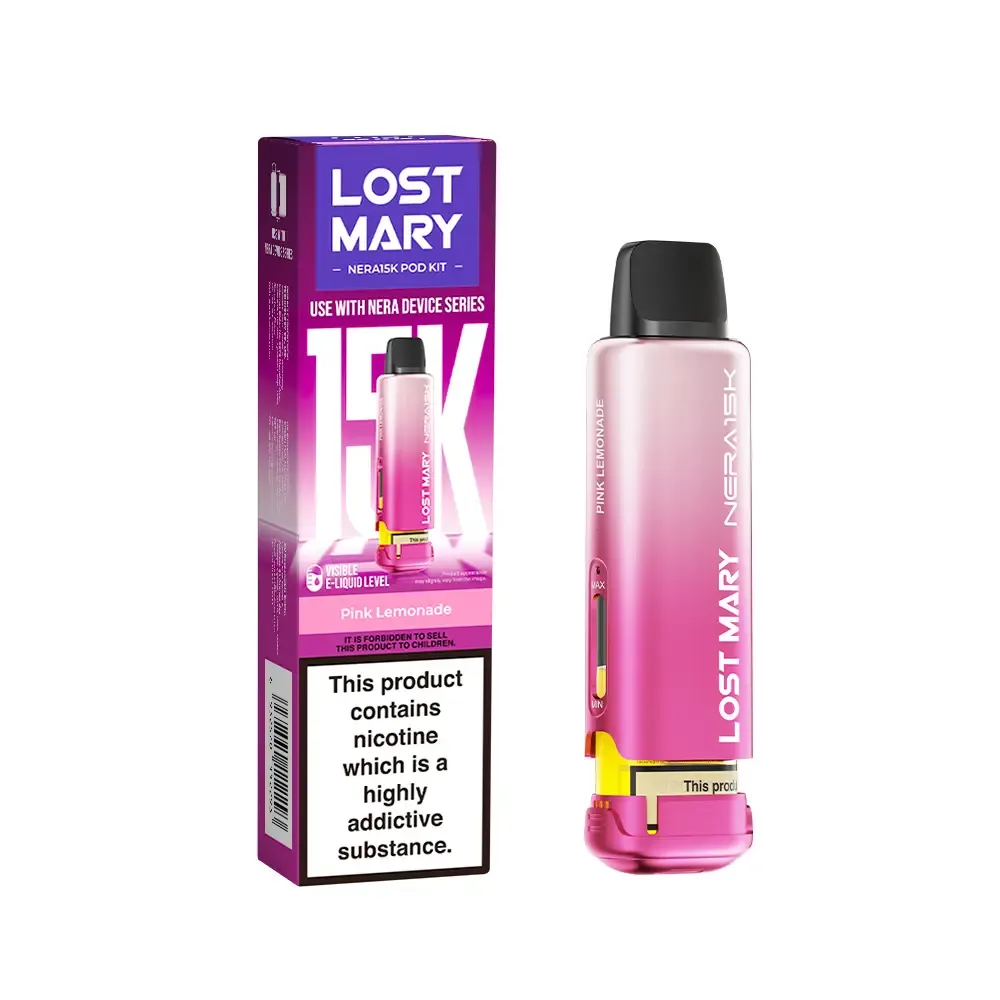 Pink Lemonade Lost Mary Nera Fullview Refill Pod