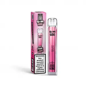 Aroma King Gem Disposable Pen 20mg (600 puffs) - Pink Lady