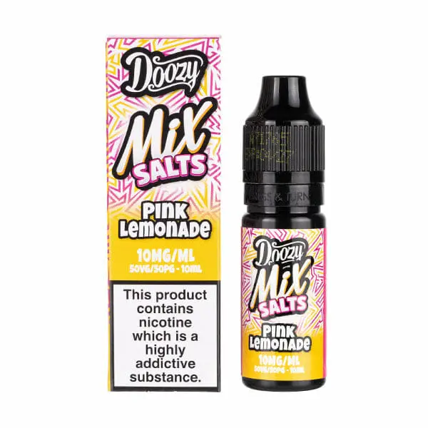 Pink Lemonade Nic Salt E-Liquid by Doozy Mix 10ml 