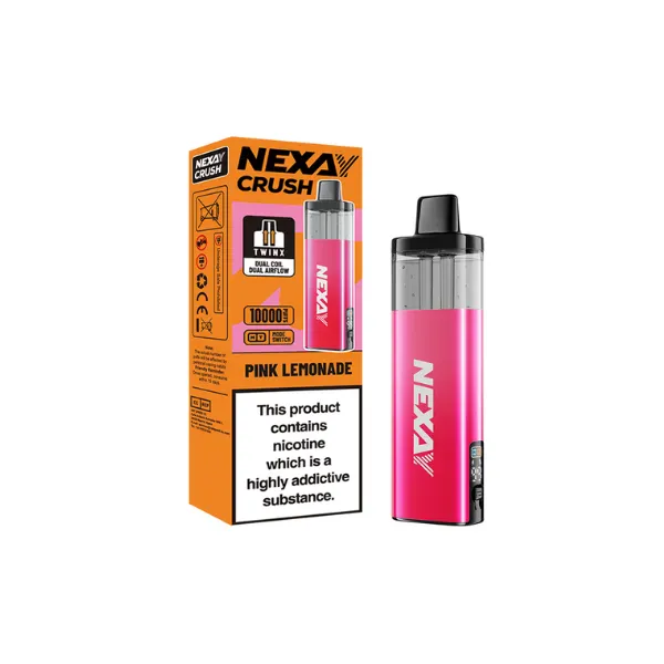 Pink Lemonade Nexay Crush 10K Prefilled Pod Kit