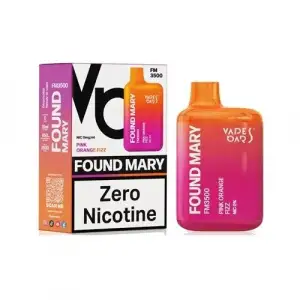 Pink Orange Fizz | Zero Nicotine Found Marry FM3500 Disposable