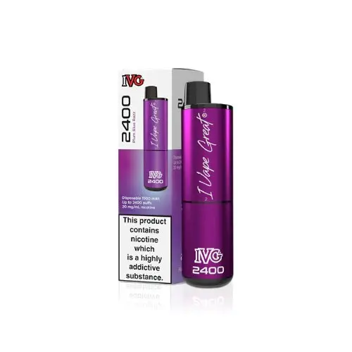 Plum Blue Razz | IVG 2400 Disposable Vape