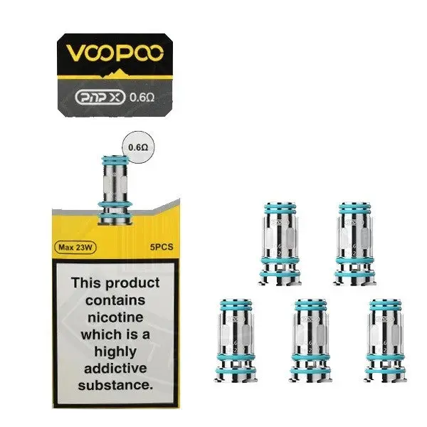  Voopoo PnP X Coils - RDL/MTL 0.3ohm (5 Pack) 