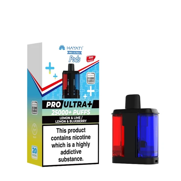 Hayati Pro Ultra Plus Pods - Lemon & Lime/Lemon & Blueberry