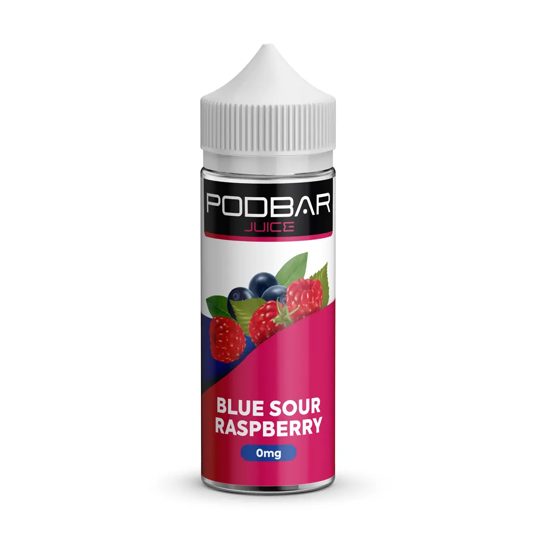  PodBar Juice By Kingston E Liquid – Blue Sour Raspberry – 100ml 