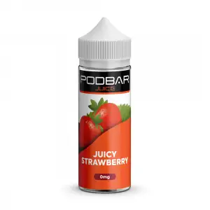 PodBar Juice By Kingston E Liquid – Juicy Strawberry – 100ml