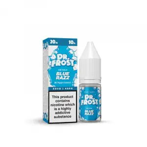 Blue Razz Ice Nic Salt E-Liquid by Dr Frost 10ml