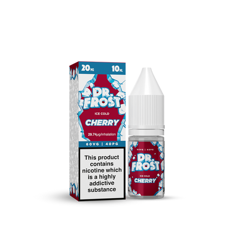  Cherry Ice Nic Salt E-Liquid by Dr Frost 10ml 