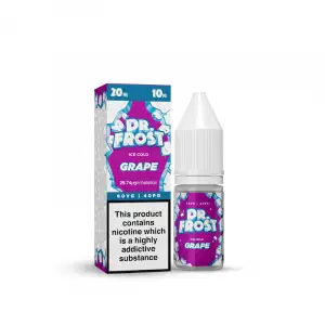 Grape Ice Nic Salt E-Liquid by Dr Frost 10ml