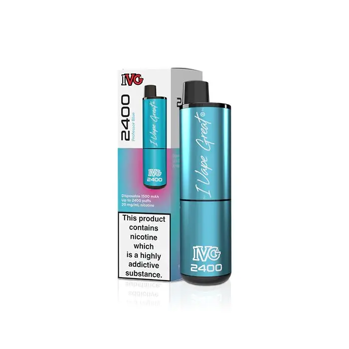 IVG 2400 Disposable Vape - Professor Blue| Vape and Go