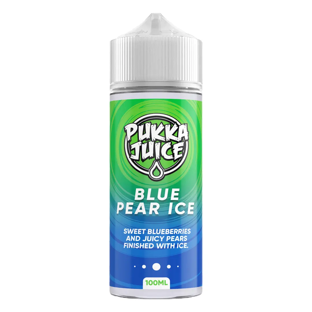  Pukka Juice E Liquid - Blue Pear Ice - 100ml 