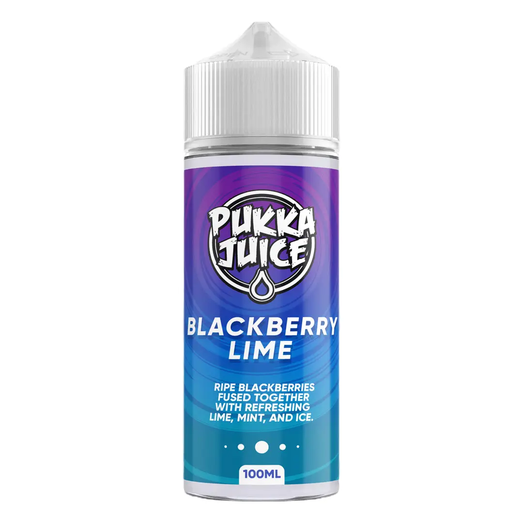 Pukka Juice E Liquid - Blackberry Lime - 100ml