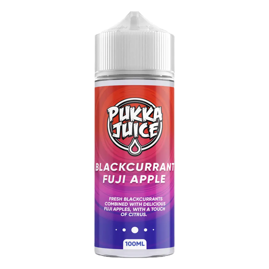 Pukka Juice E Liquid - Blackcurrant Fuji Apple - 100ml