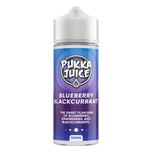 Pukka Juice E Liquid - Blueberry Blackcurrant - 100ml