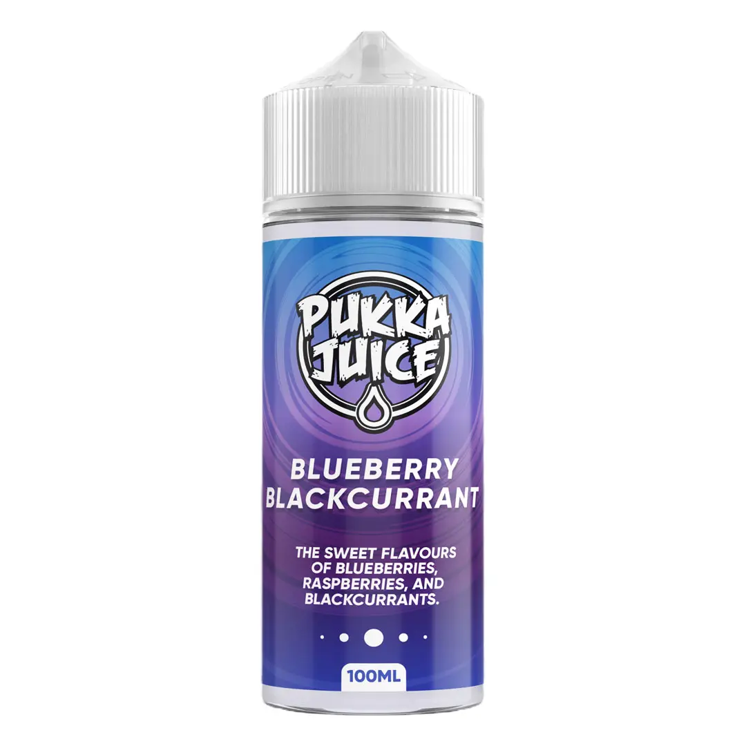 Pukka Juice E Liquid - Blueberry Blackcurrant - 100ml