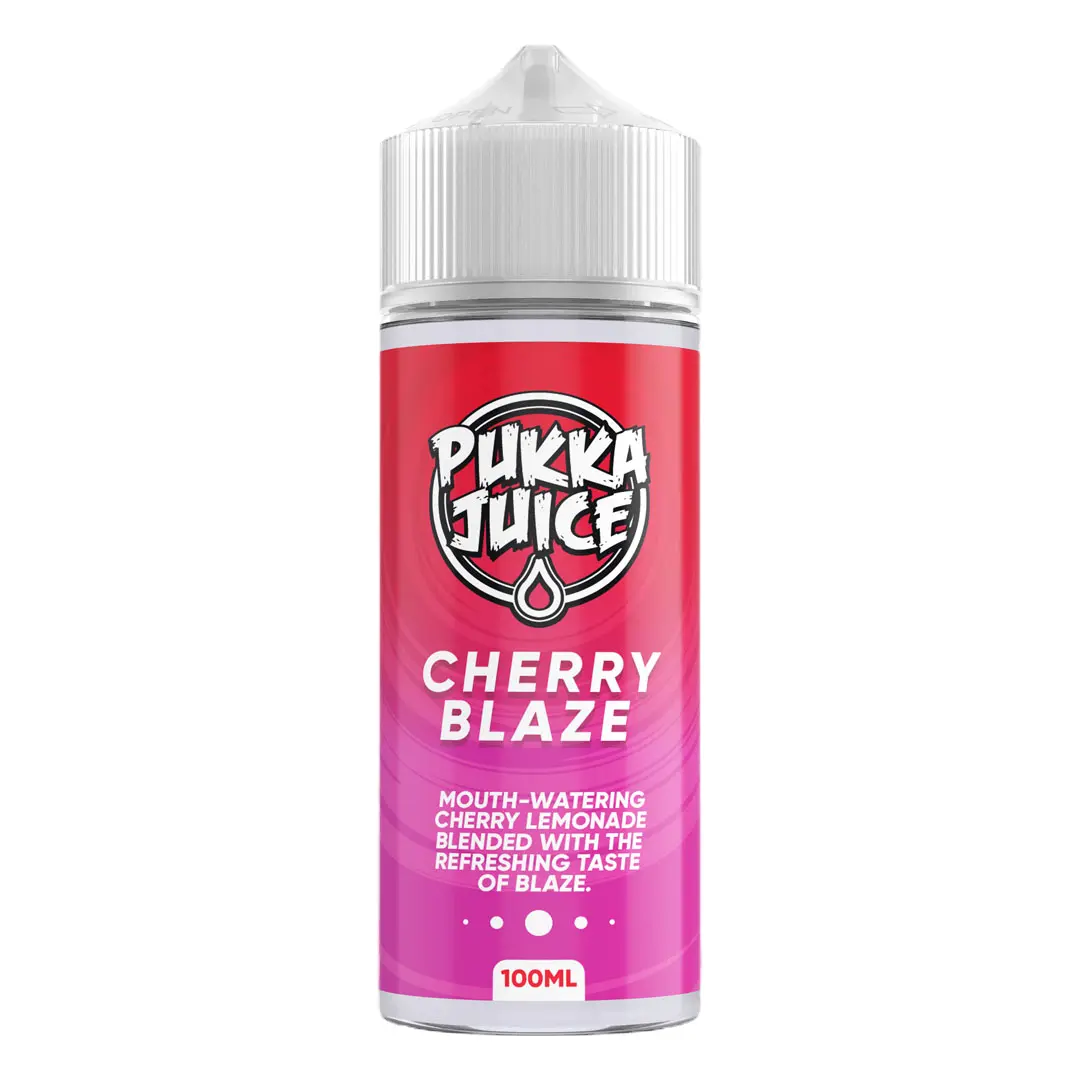  Pukka Juice E Liquid - Cherry Blaze - 100ml 