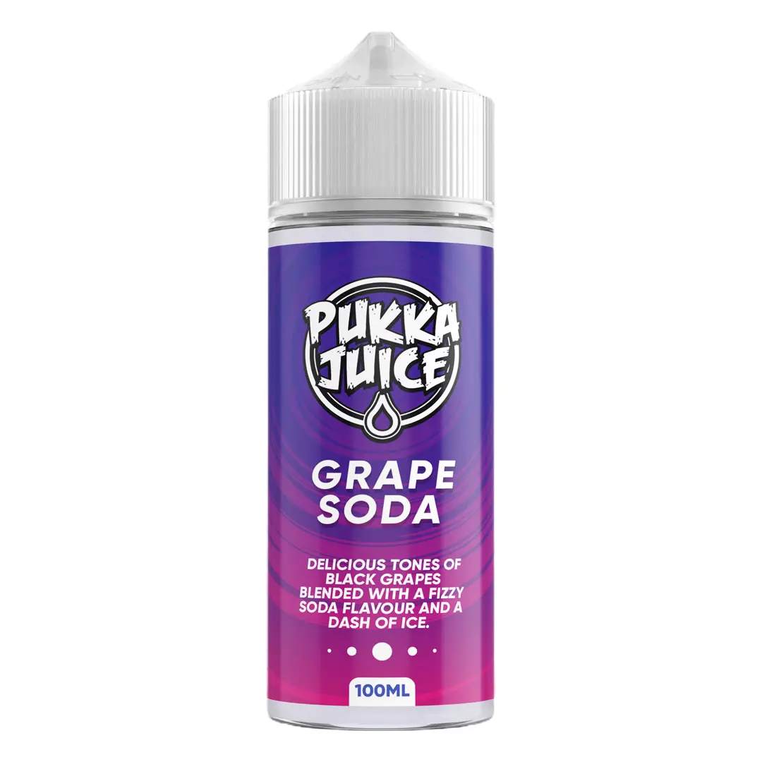 Pukka Juice E Liquid - Grape Soda - 100ml