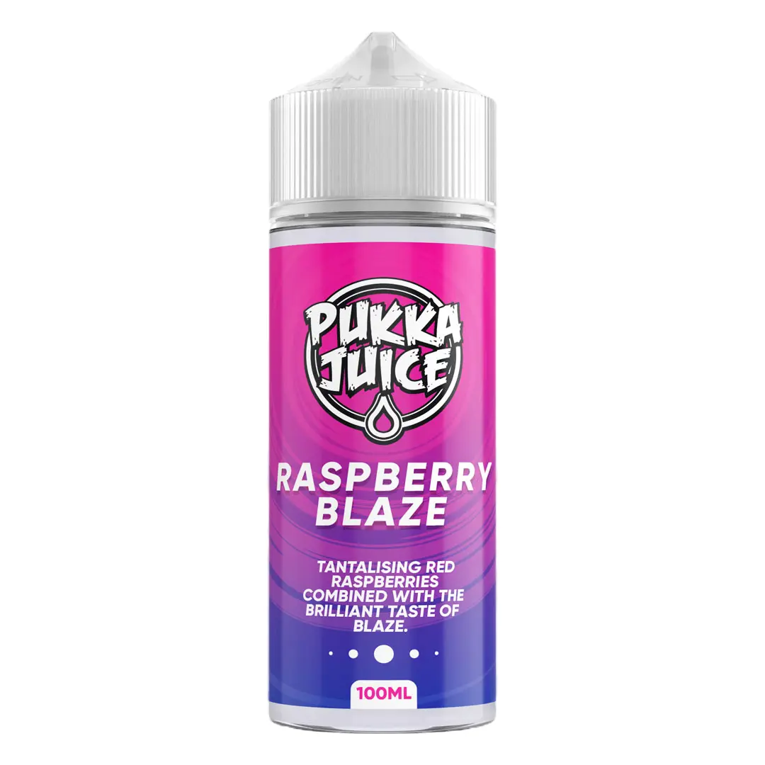  Pukka Juice E Liquid - Raspberry Blaze - 100ml 