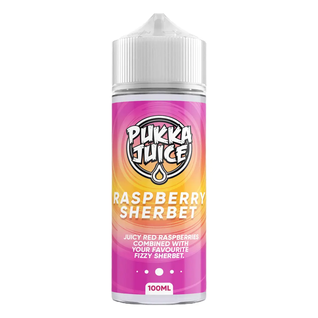 Pukka Juice E Liquid - Raspberry Sherbet - 100ml