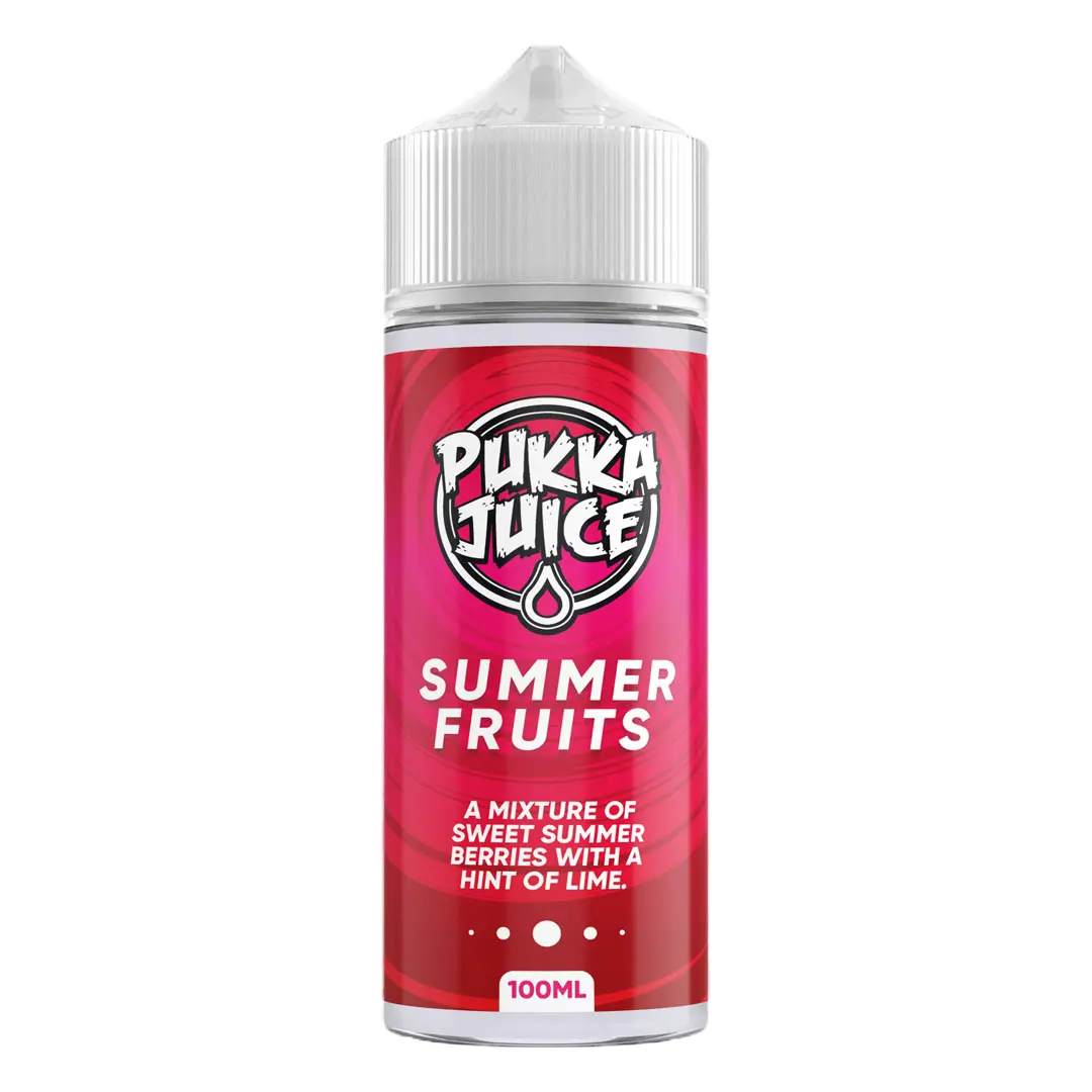 Pukka Juice E Liquid - Summer Fruits - 100ml