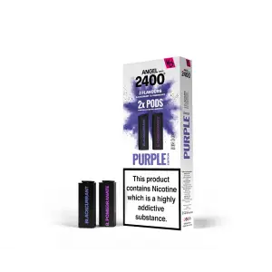 Angel 2400 Prefilled Vape Pods by Vapes Bar - Purple Edition