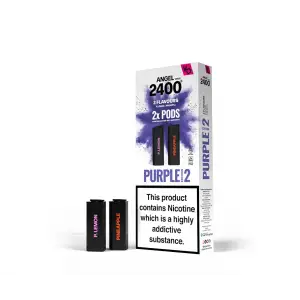 Angel 2400 Prefilled Vape Pods by Vapes Bar - Purple Edition 2