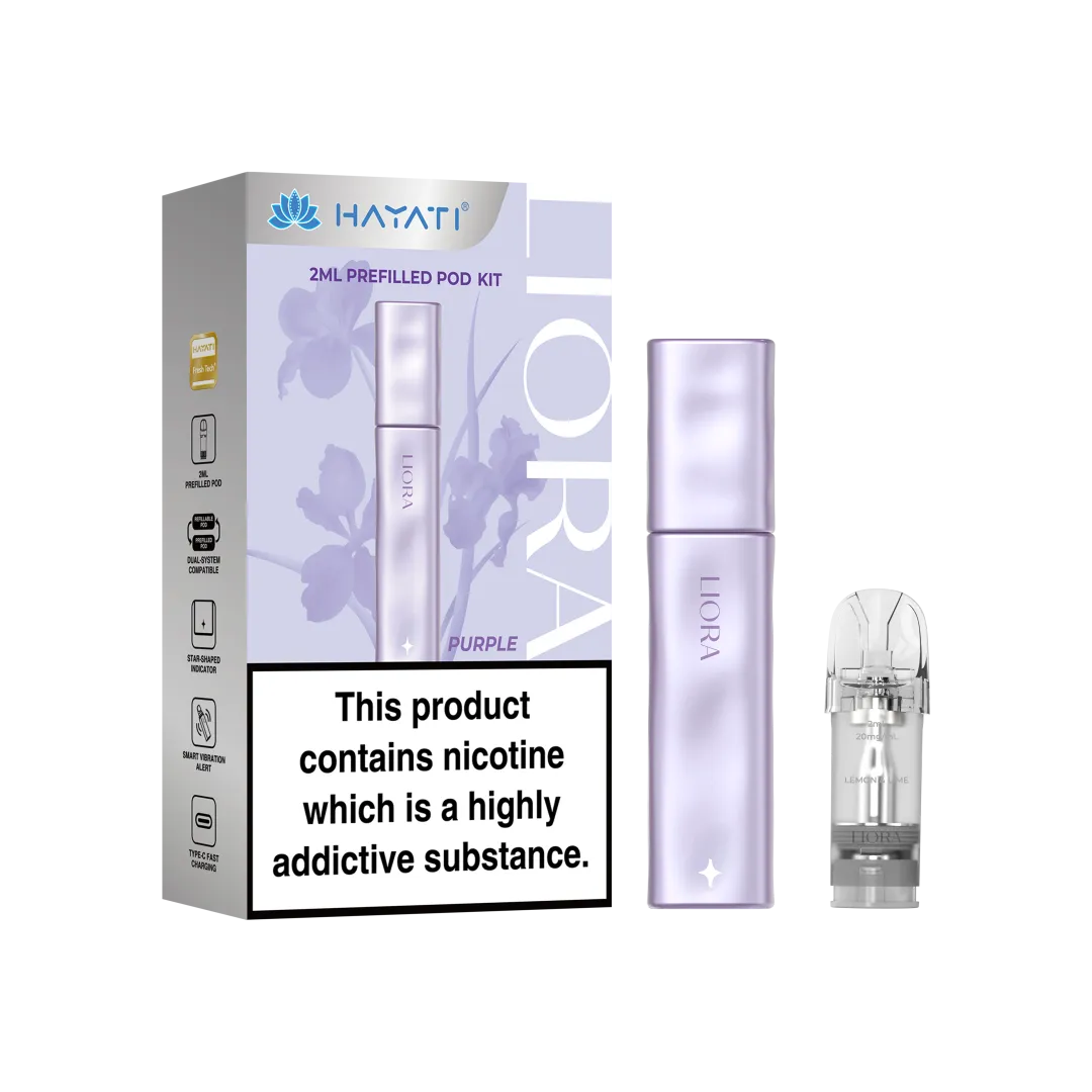 Purple Hayati Liora Pod Kit