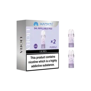 Purple Hayati Liora Refillable Pods