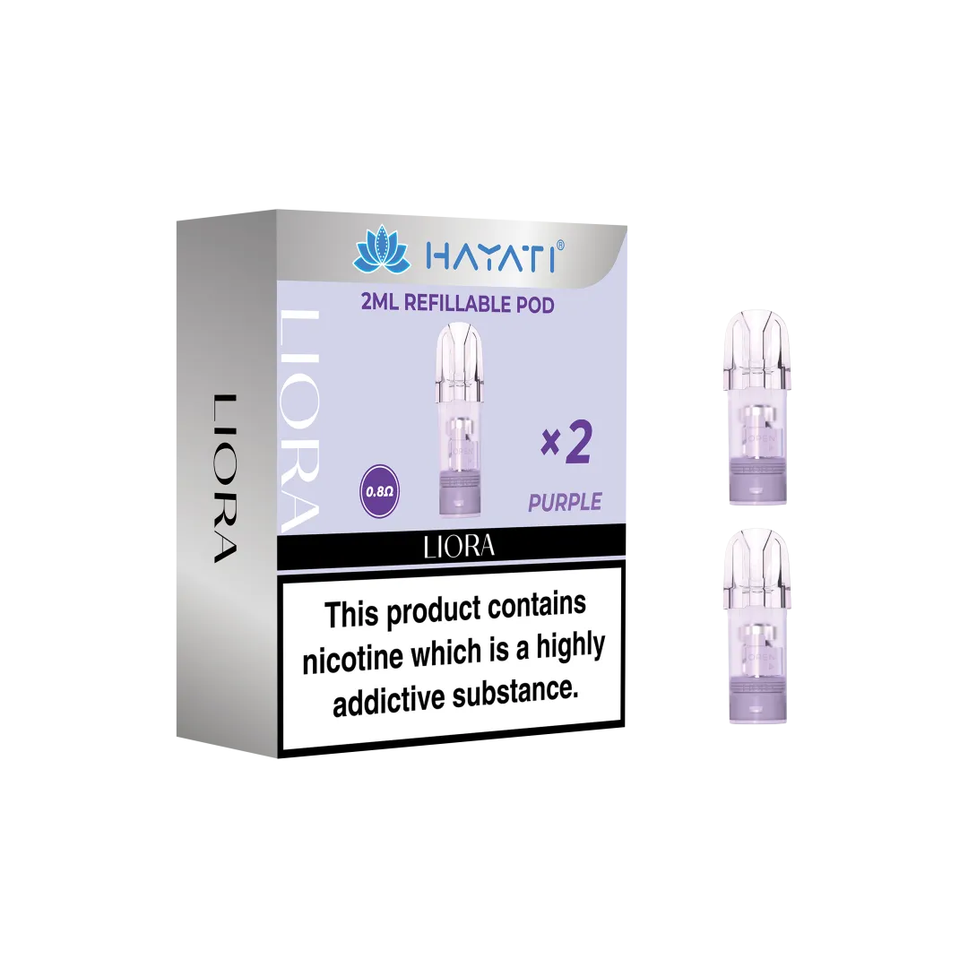 Purple Hayati Liora Refillable Pods