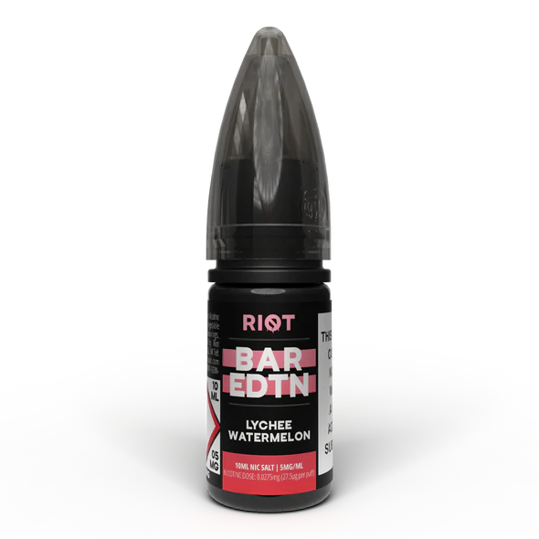 Lychee Watermelon Nic Salt E-Liquid by Riot Squad bar Edition 10ml