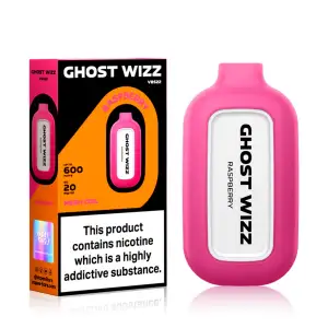 Raspberry | Ghost Wizz Disposable Vape 20mg