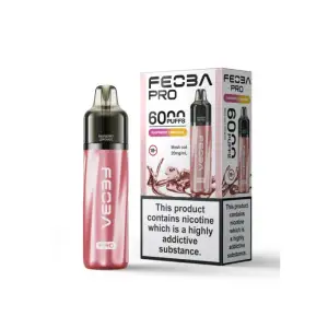 Raspberry Lemonade Feoba Bar Pro 6K Prefilled Kit