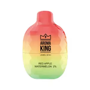 Aroma King Jewel Mini Disposable Vape 20mg (600 puffs) - Red Apple Watermelon