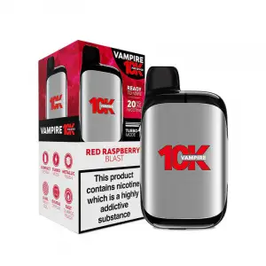 Red Raspberry Blast Vampire Vape 10k Pod Kit
