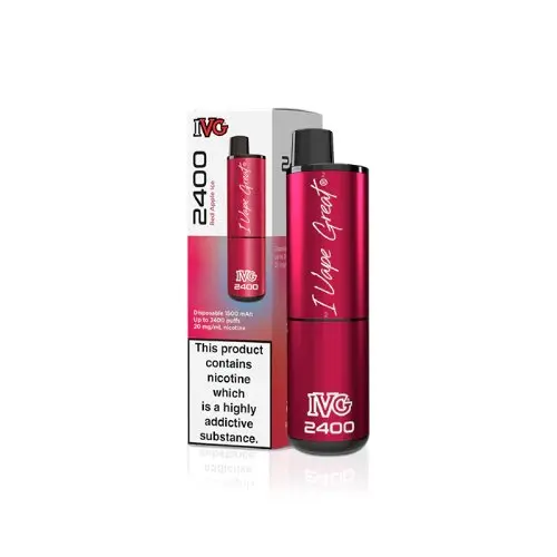 Red Apple Ice | IVG 2400 Disposable Vape | Vape and Go