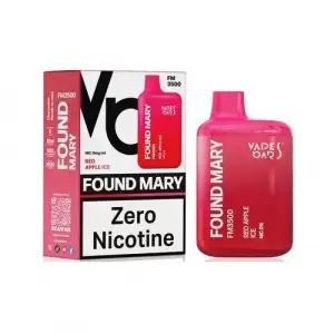 Red Apple Ice | Zero Nicotine Found Marry FM3500 Disposable