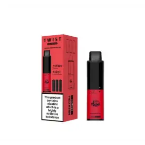 Red Apple Ice Happy Vibes Twist 3500 Disposable Vape 20mg