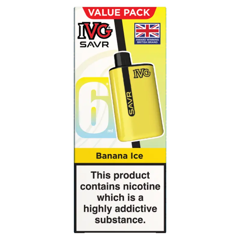 Banana Ice IVG SAVR Starter Vape Kit