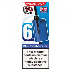 Blue Raspberry Ice IVG SAVR Starter Vape Kit